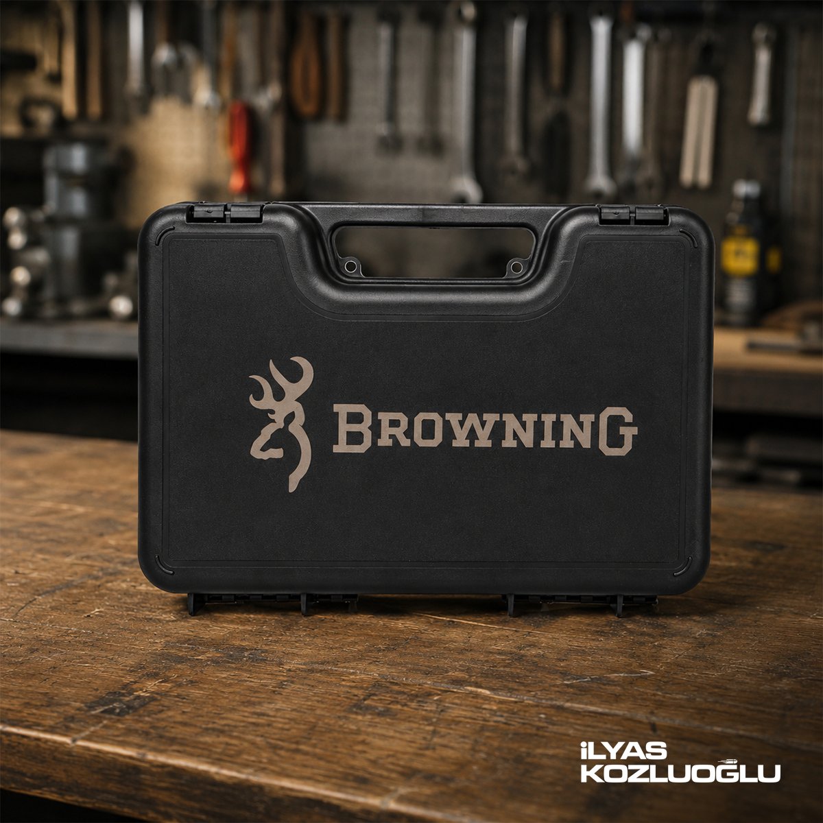 Browning Premium İçi Süngerli Tabanca Taşıma Çantası