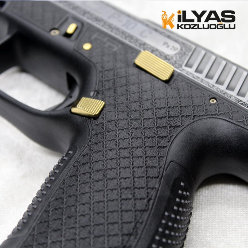 CZ P-10C Krom Kaplama & Gravür