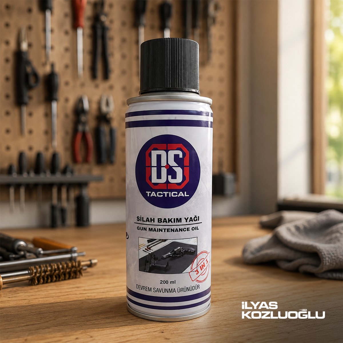 DS Tactical Silah Bakım Yağı Koruyucu Yağlayıcı ve Temizleyici