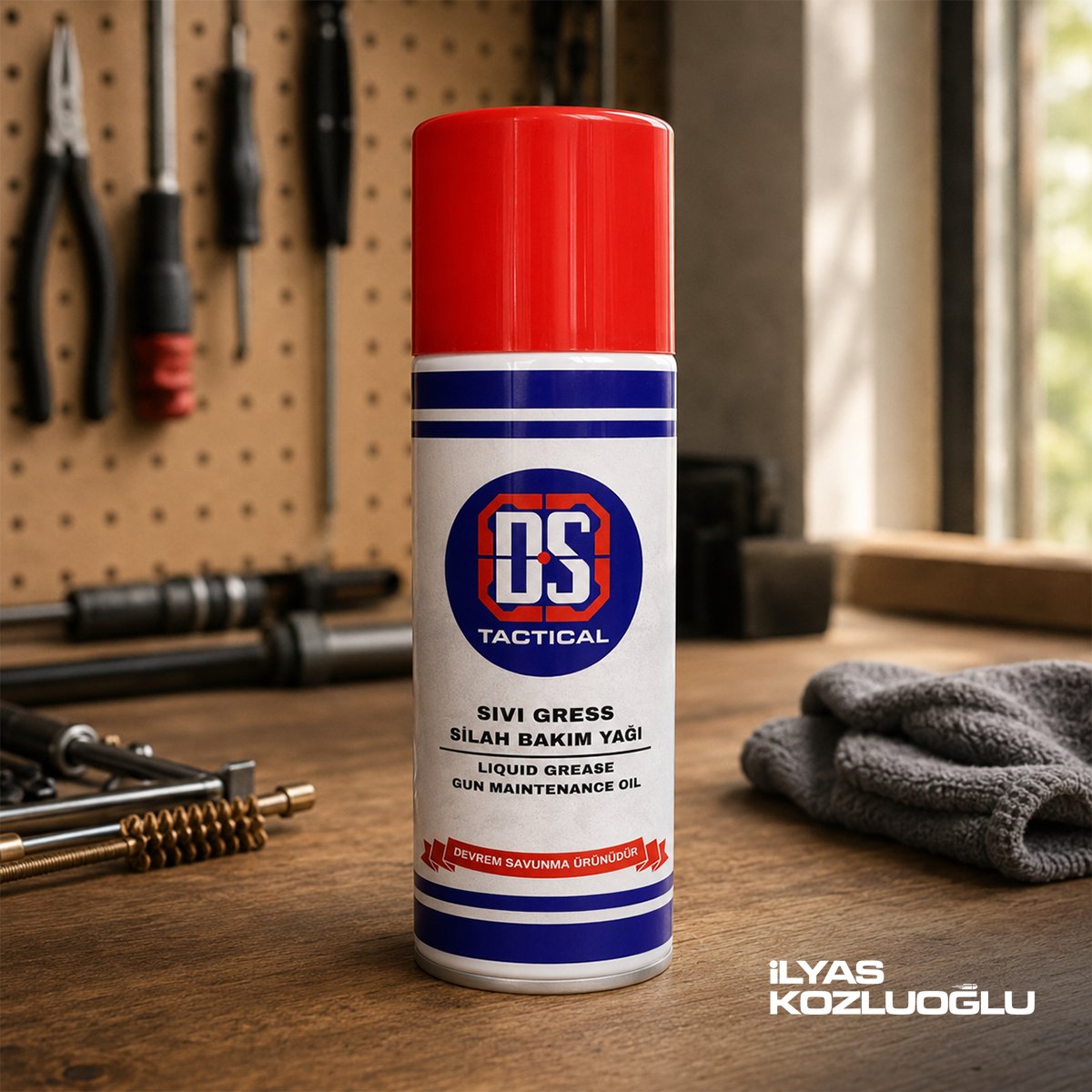 DS Tactical Sıvı Gres Silah Bakım Yağı Koruyucu ve Temizleyici