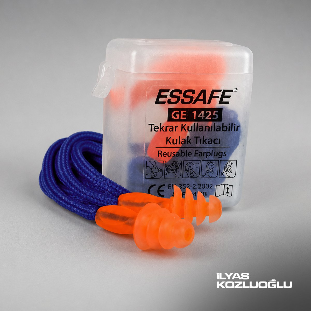 ESSAFE GE 1425 Tekrar Kullanılabilir Kulak Tıkacı
