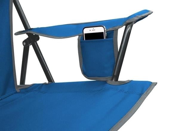 Gci Outdoor SunShade Comfort Pro Chair Güneşlikli Katlanır Plaj Sandalyesi Mavi