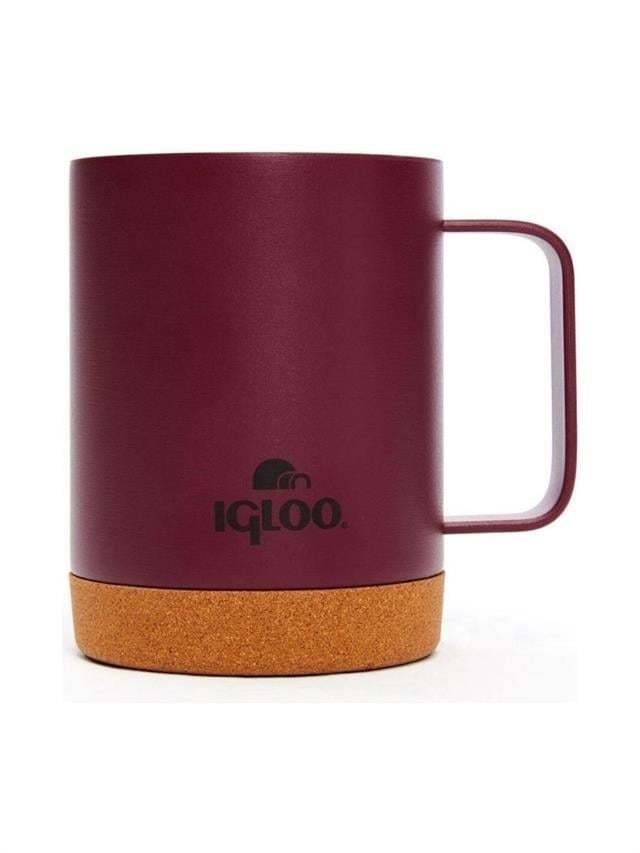 Igloo Cork Mug 350 ml Kırmızı Termos
