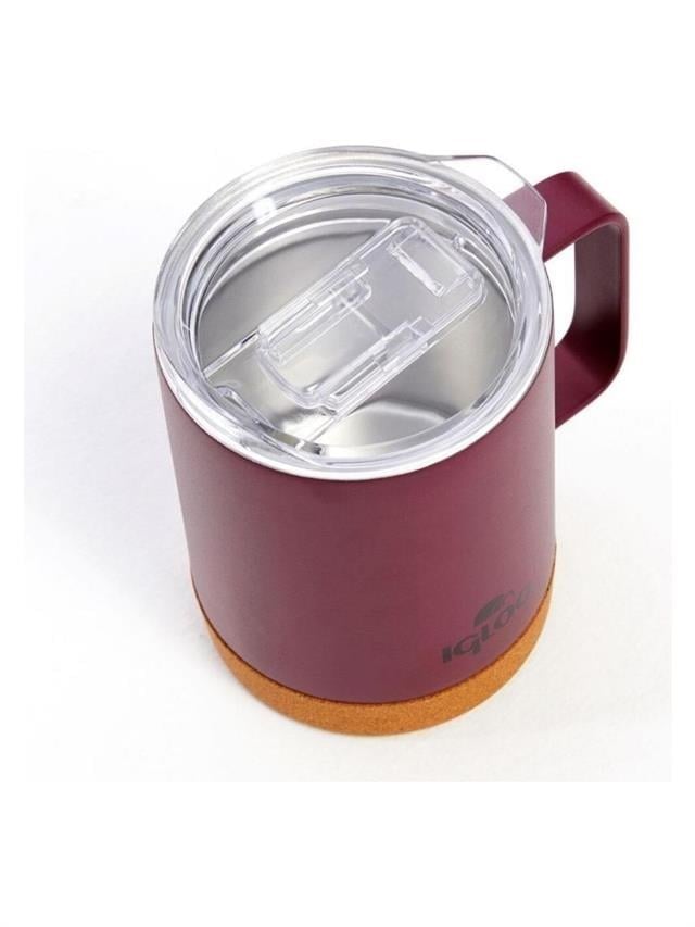 Igloo Cork Mug 350 ml Kırmızı Termos