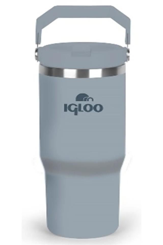 Igloo Powder Termos 900 ml Beyaz/Duman/Mavi