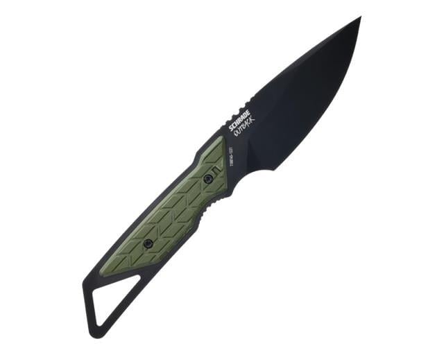 Schrade Delta Outback Fixed Blade Aus-8 Overmolded Çakı