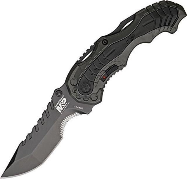 Smith & Wesson Military & Police Clip Point Folding Taktik Katlanır Bıçak