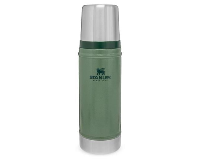 Stanley 0.47L Classic Legendary Bottle Hammertone Termos Yeşil