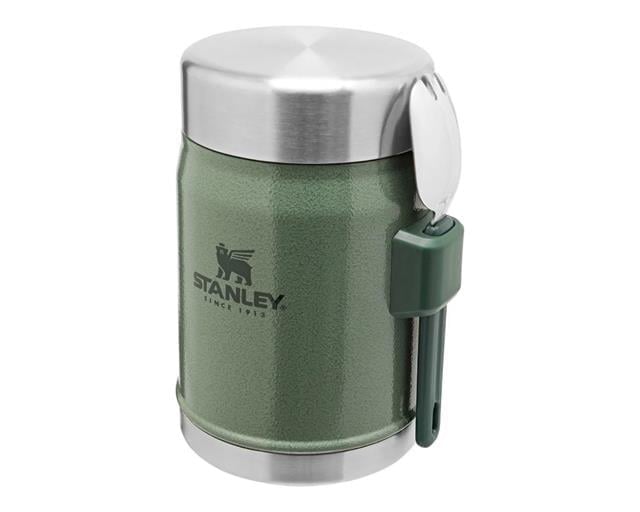 Stanley Klasik Paslanmaz Çelik Yemek Termosu Kaşıklı 0,40 LT Yeşil