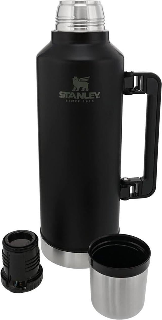 Stanley Klasik Vakumlu 2.3 Litre Çelik Termos - Siyah