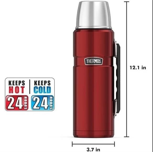 Thermos SK2010 Staınless King Large 1.2L Cranberry Termos
