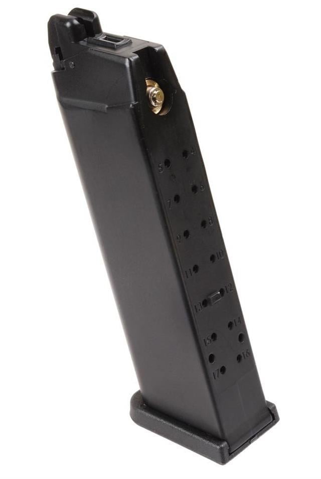 We G17 Gen Black Glock 17 GBB Airsoft Tabanca