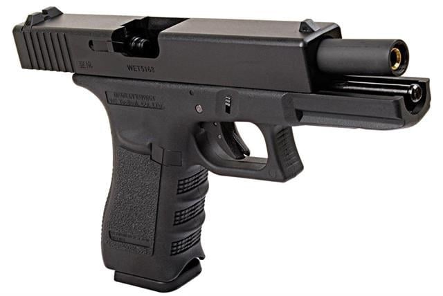 We G17 Gen Black Glock 17 GBB Airsoft Tabanca