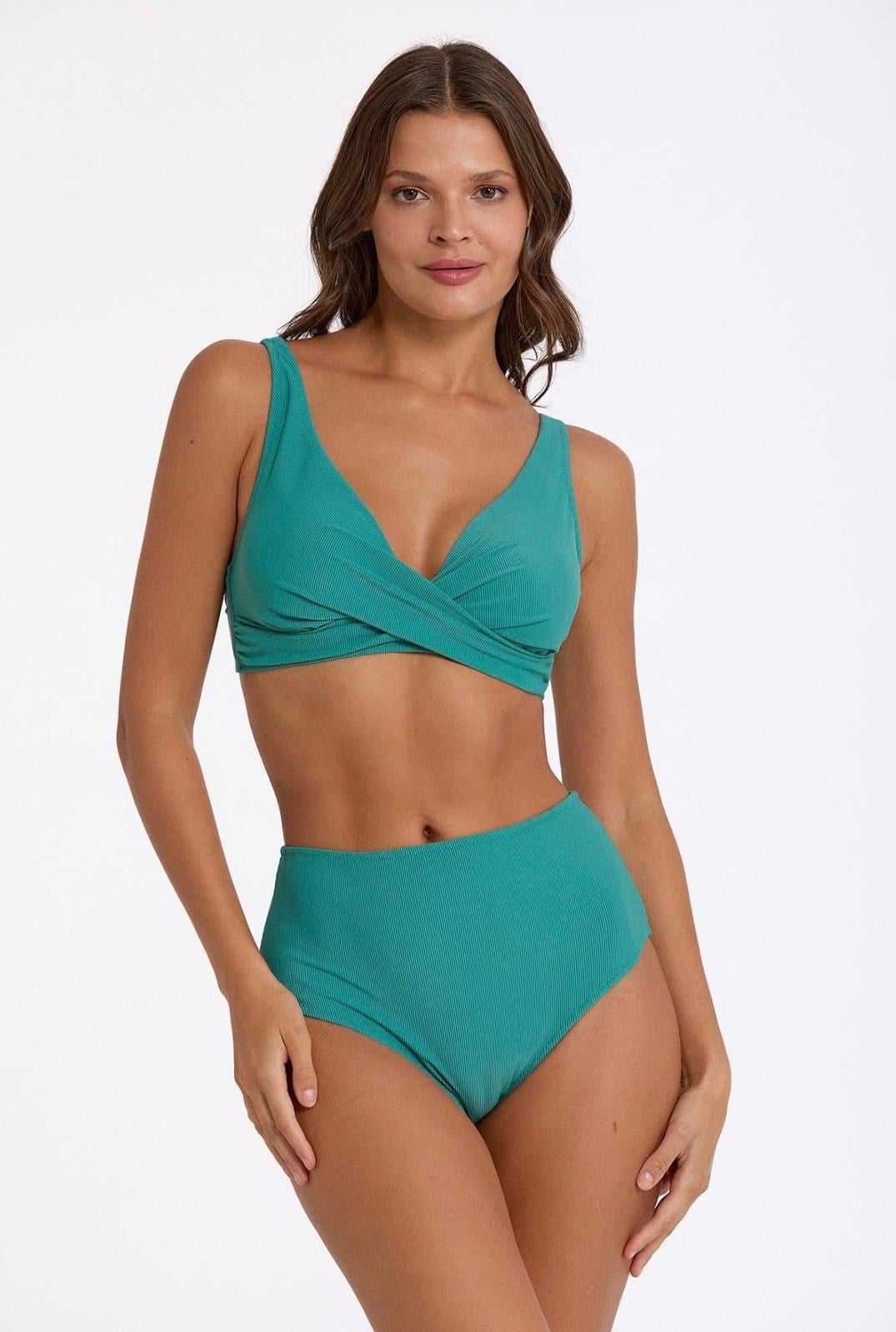 nadide yeşil bikini takımı