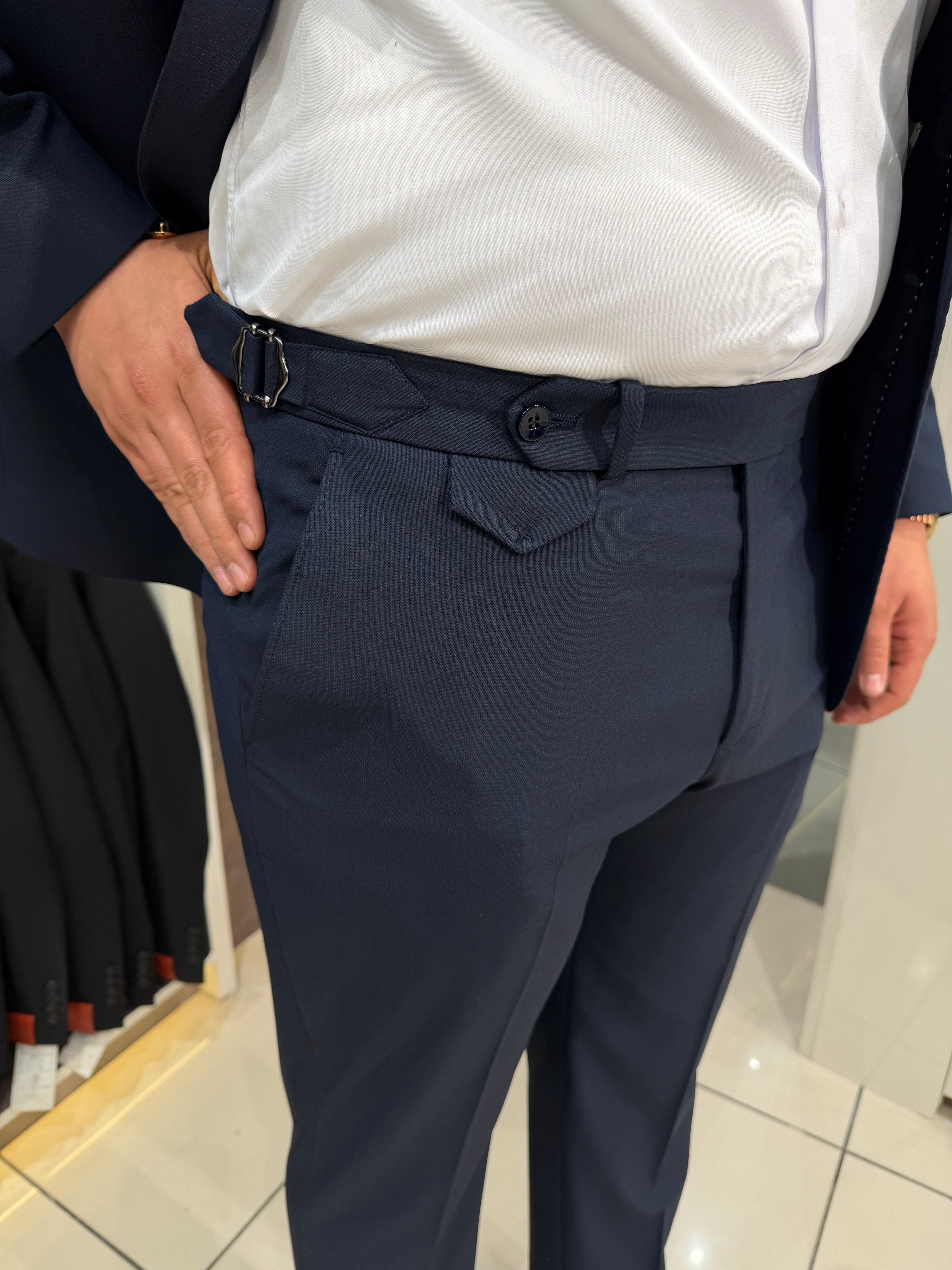 Veltro Gold Metal Düğme Takım | Lacivert
