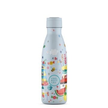 Cool Bottles Paslanmaz Çelik Suluk - The Kiddie Bottle -Candy Land 350ml-CBBK35BV