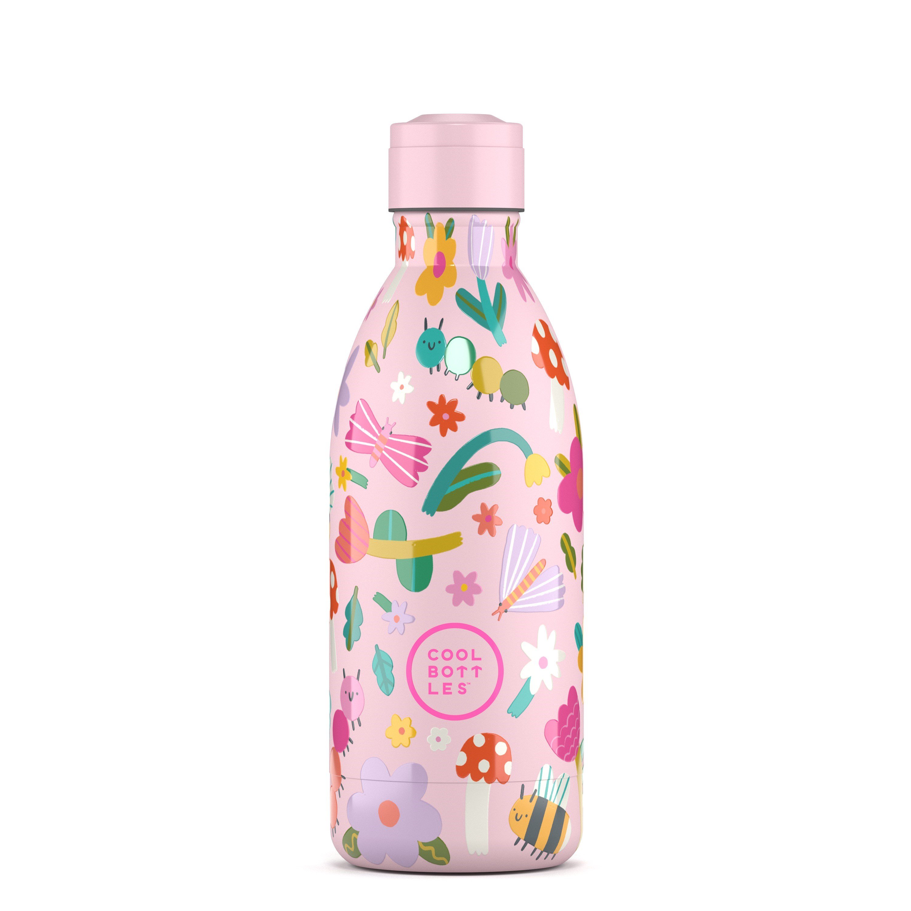 Cool Bottles Paslanmaz Çelik Suluk - The Kids Bottle - Bug Life 500ml-CBBK50BL