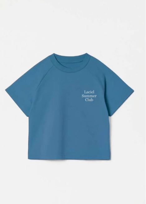 LA'CIEL PARİS Lacivert Summer Club Tshirt
