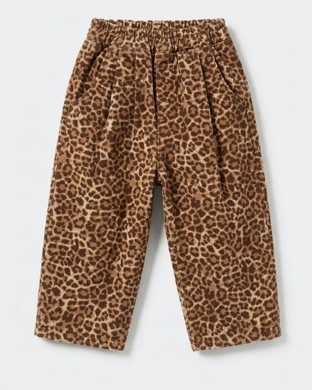LA'CIEL PARİS Leopar Desenli Jean