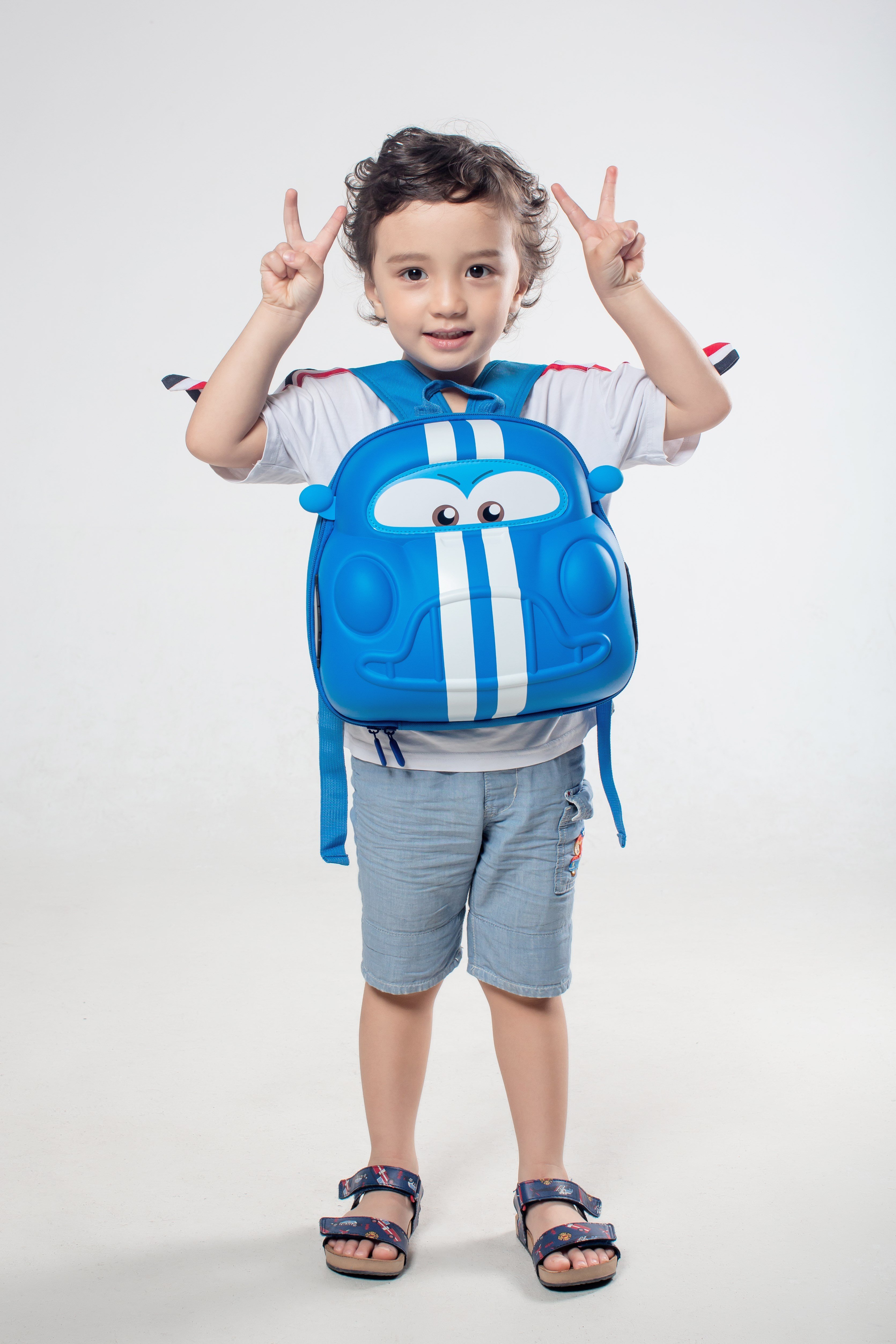 Supercute Car Sırt Çantası-Mavi