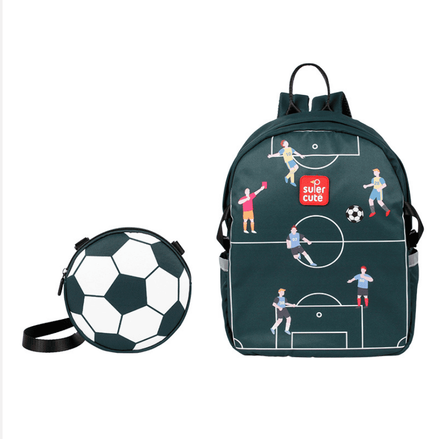 Supercute Two in One Sırt Çantası-Football