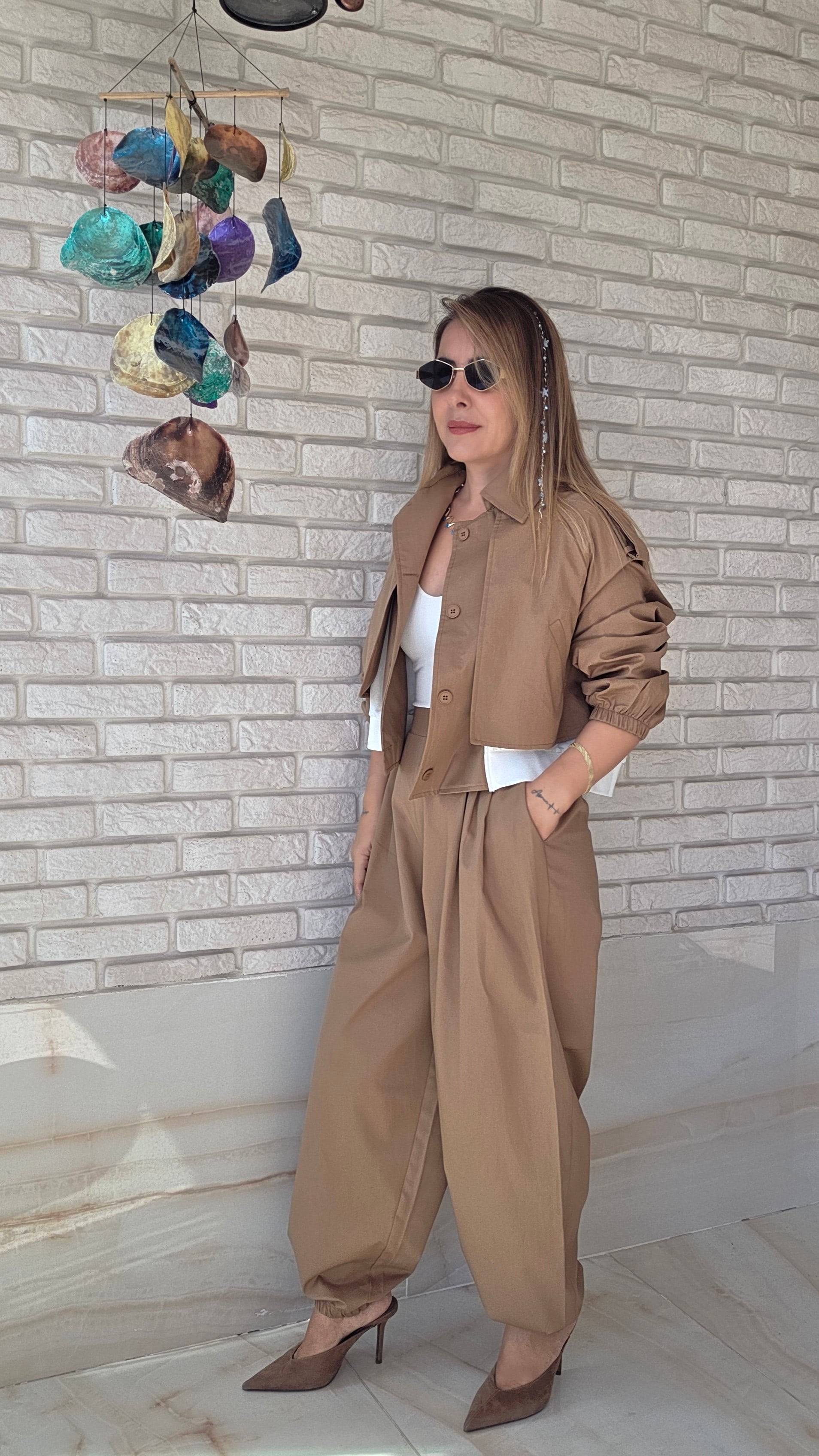 Kısa Trenç Takım