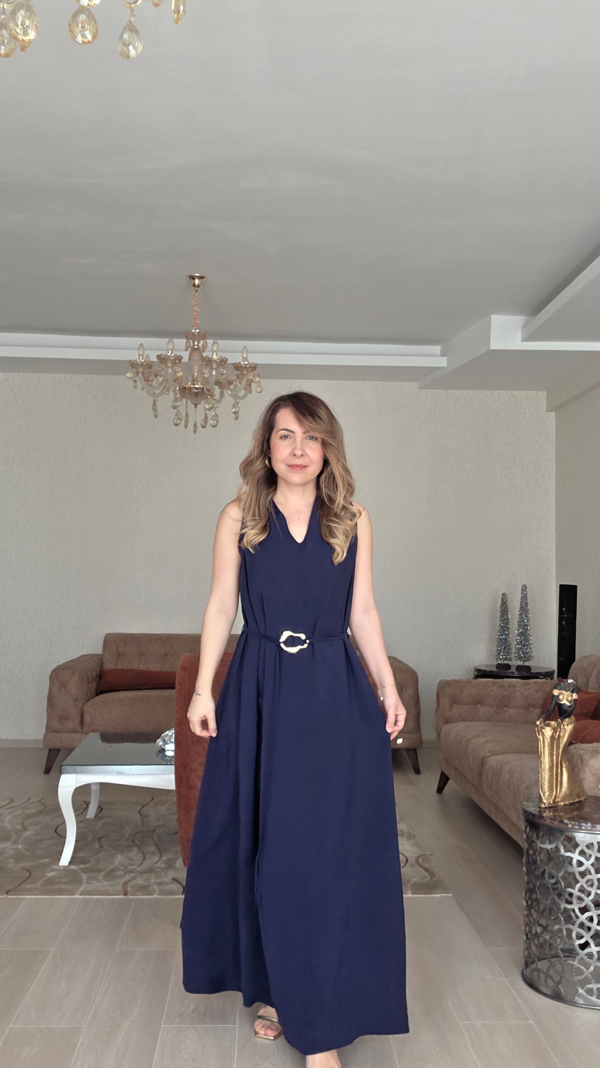 Laci Tensel Uzun Elbise