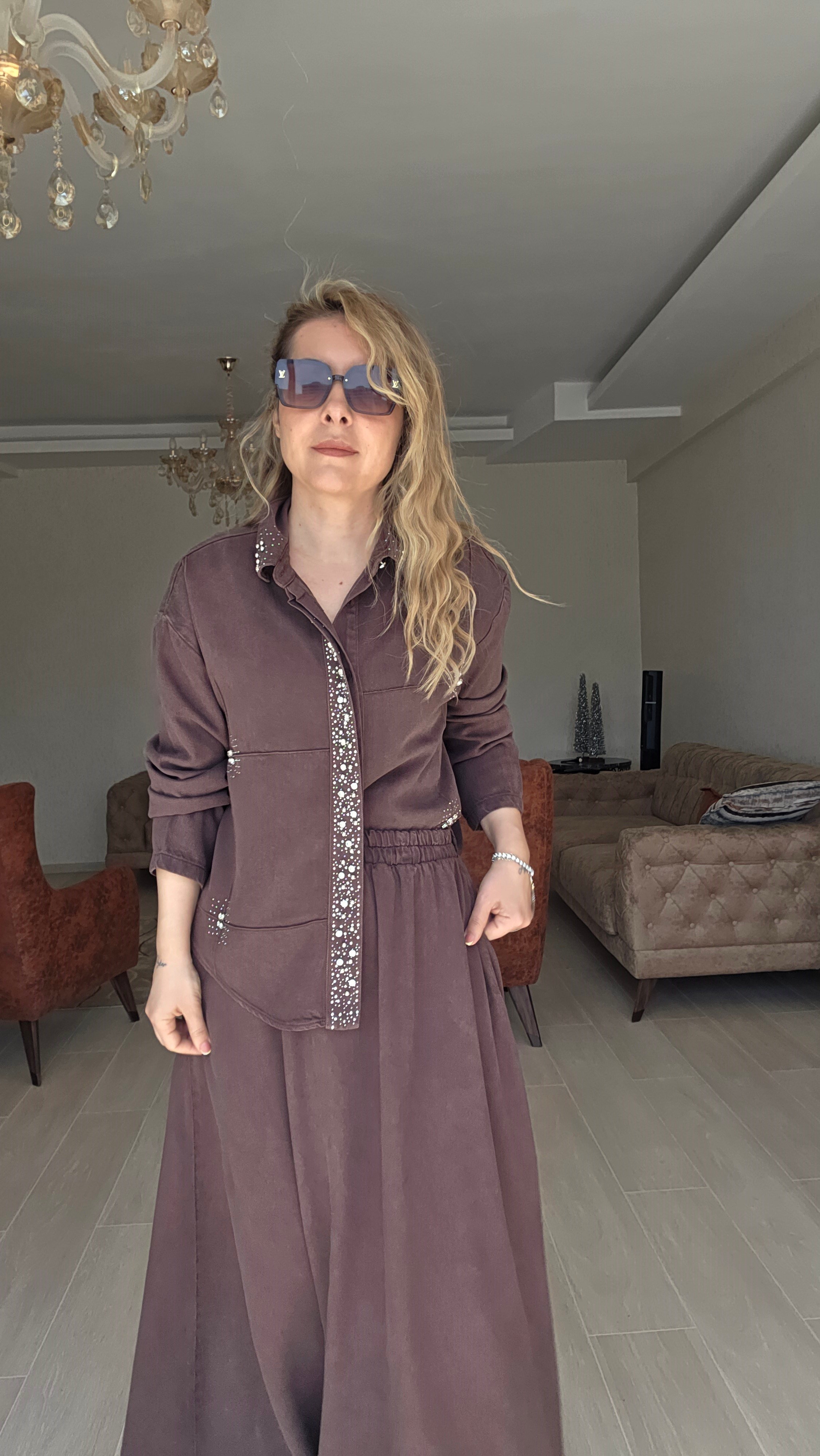 Tensel  Taşlı Takım