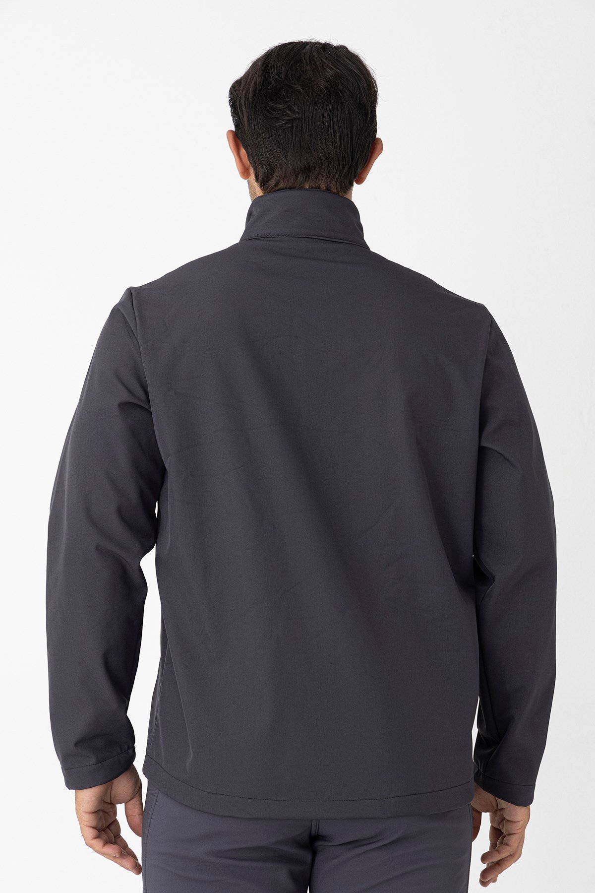 CROZWİSE ERKEK SOFTSHELL MONT ANTRASİT