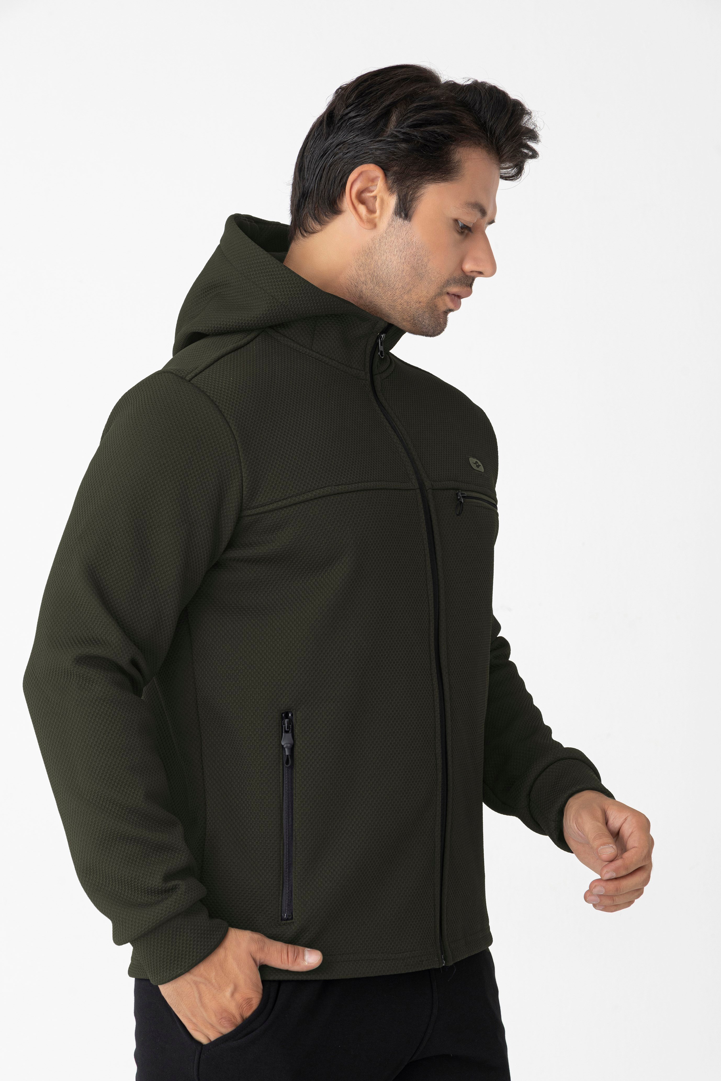 CROZWİSE ERKEK SOFTSHELL MONT KAHVE TONLARI