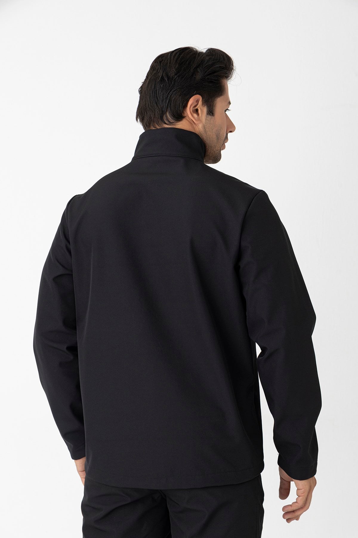 CROZWİSE ERKEK SOFTSHELL MONT SİYAH