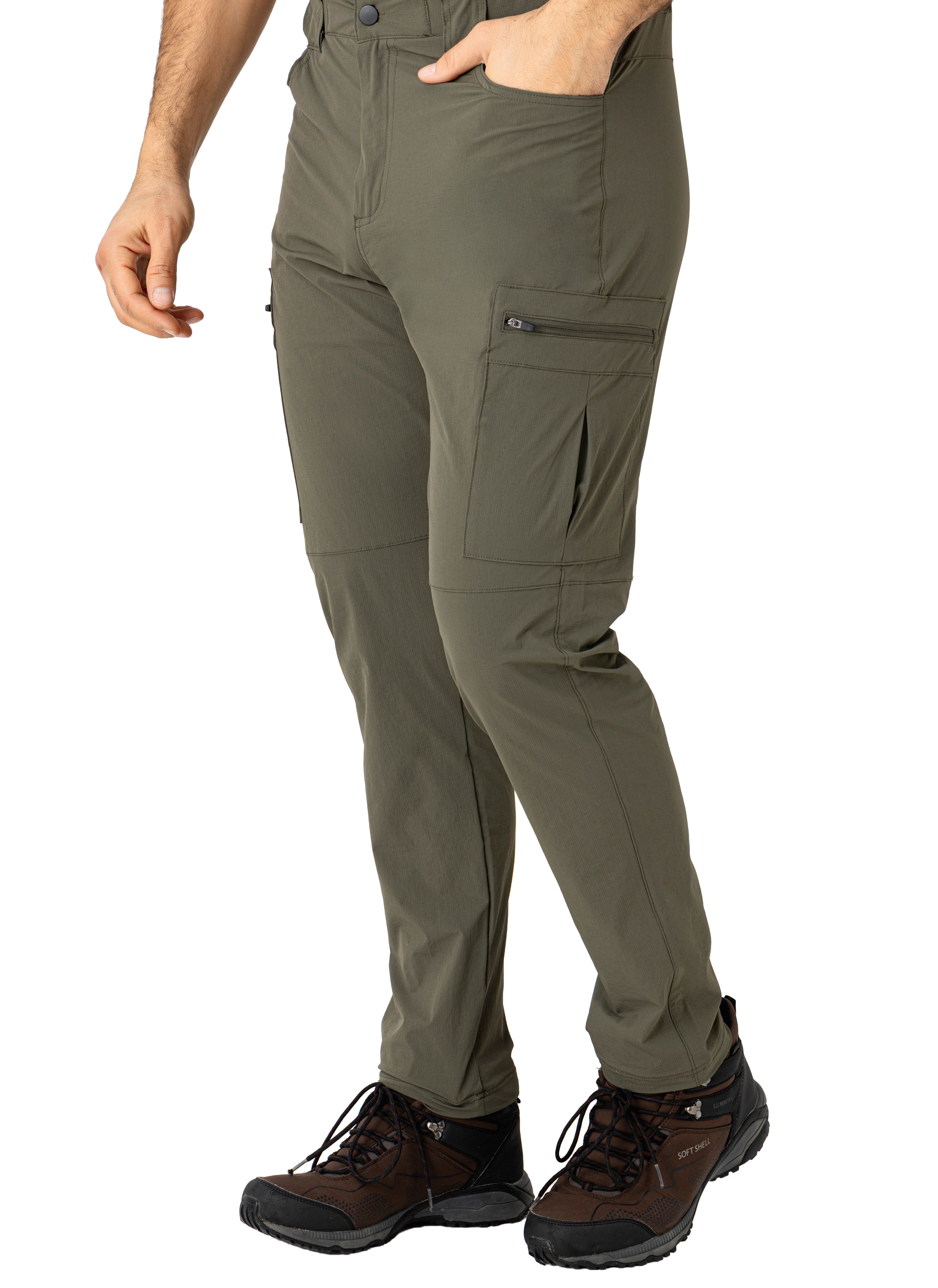 CROZWİSE OUTDOOR DAR PAÇA ERKEK PANTOLON KAHVE TONLARI