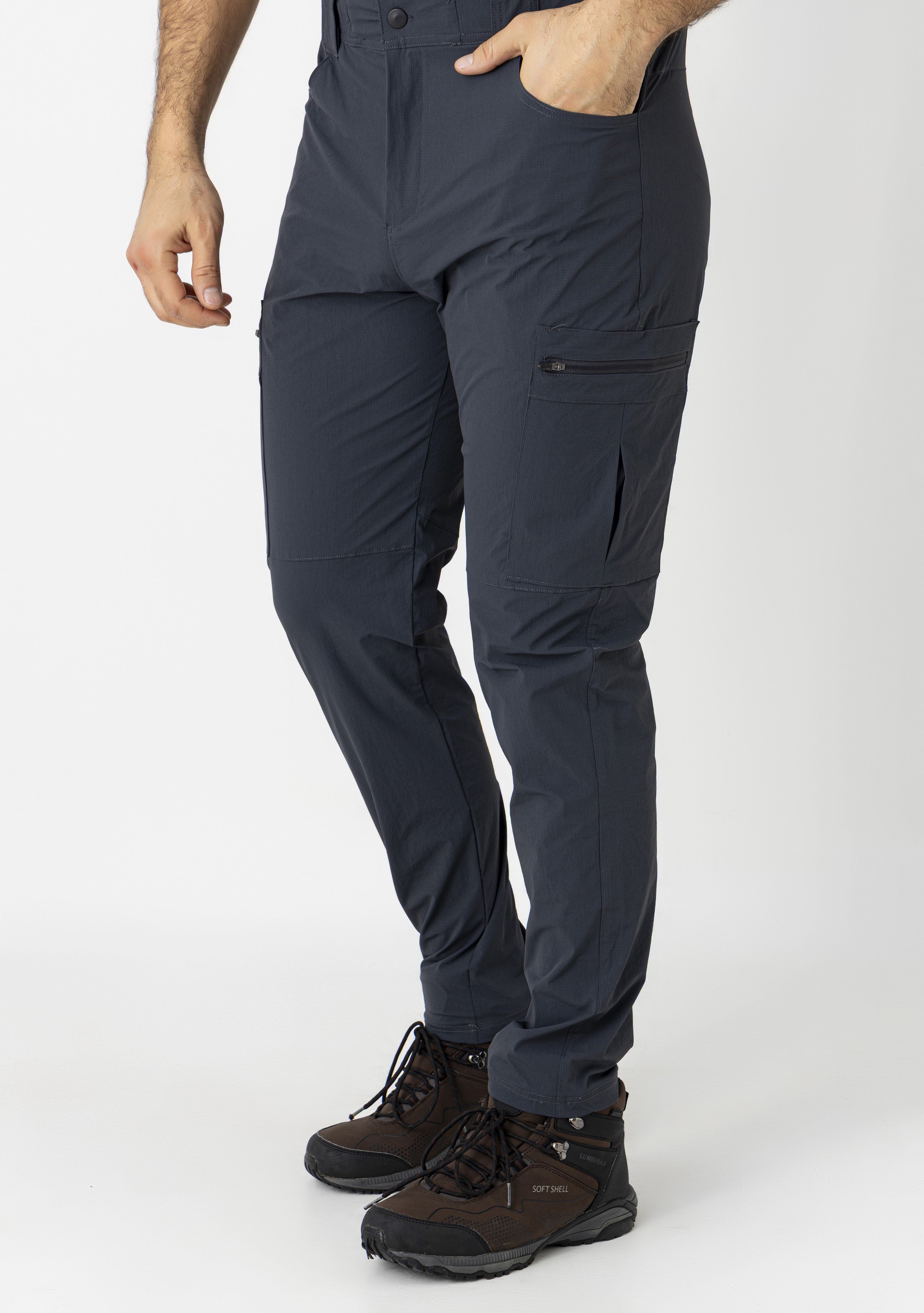 CROZWİSE OUTDOOR DAR PAÇA ERKEK PANTOLON ANTRASİT