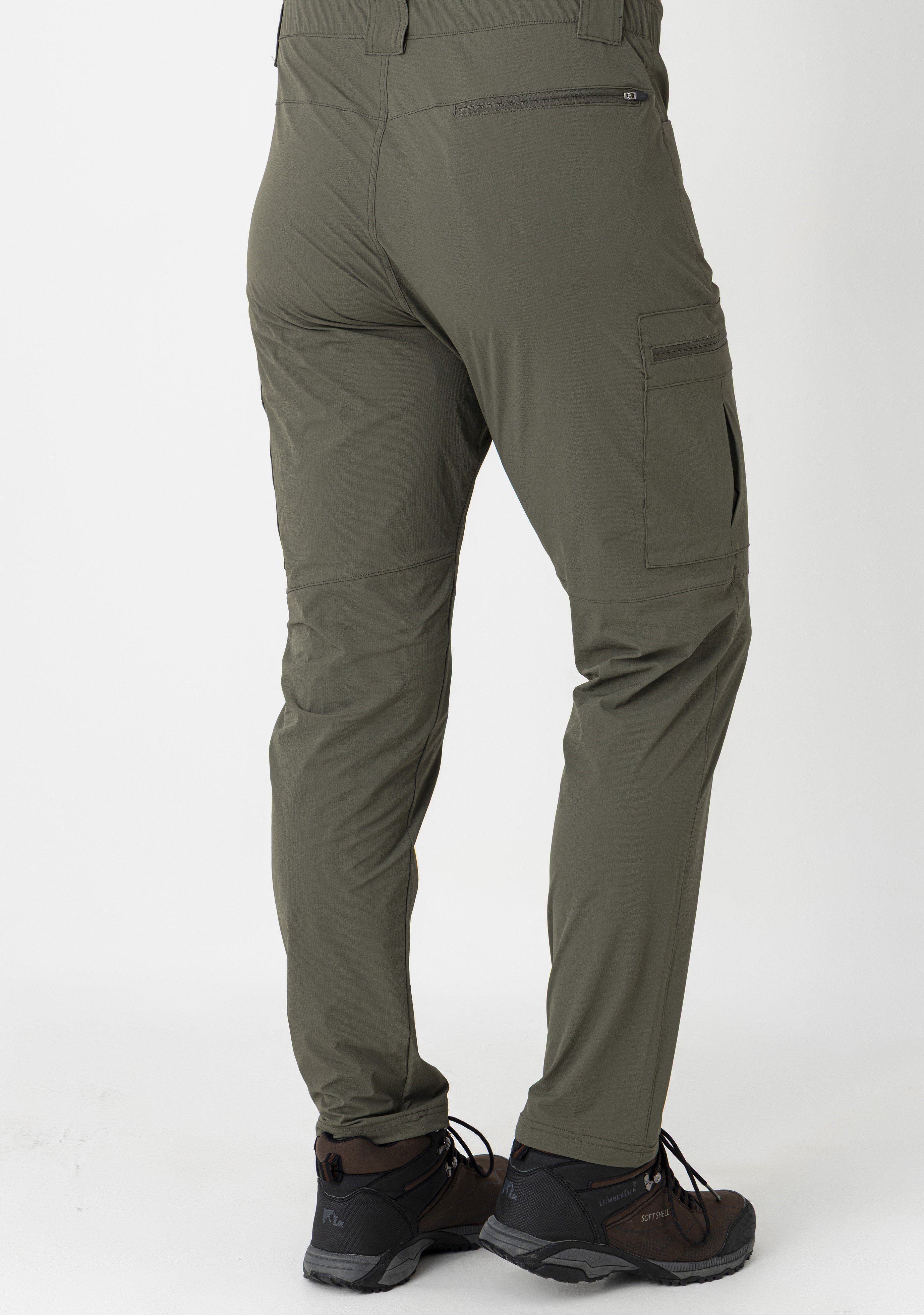 CROZWİSE OUTDOOR DAR PAÇA ERKEK PANTOLON KAHVE TONLARI