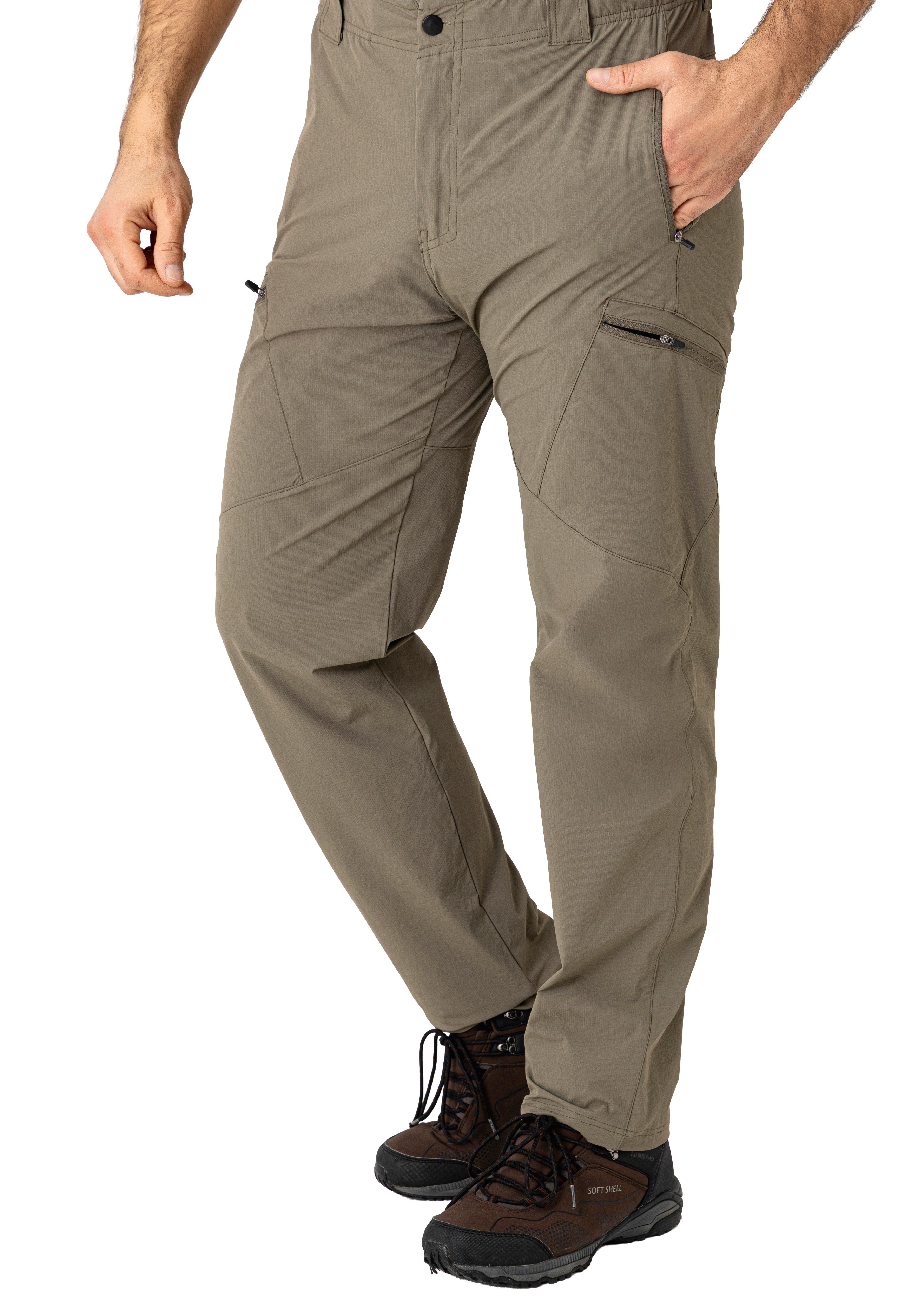 CROZWİSE OUTDOOR DÜZ ERKEK PANTOLON BEJ