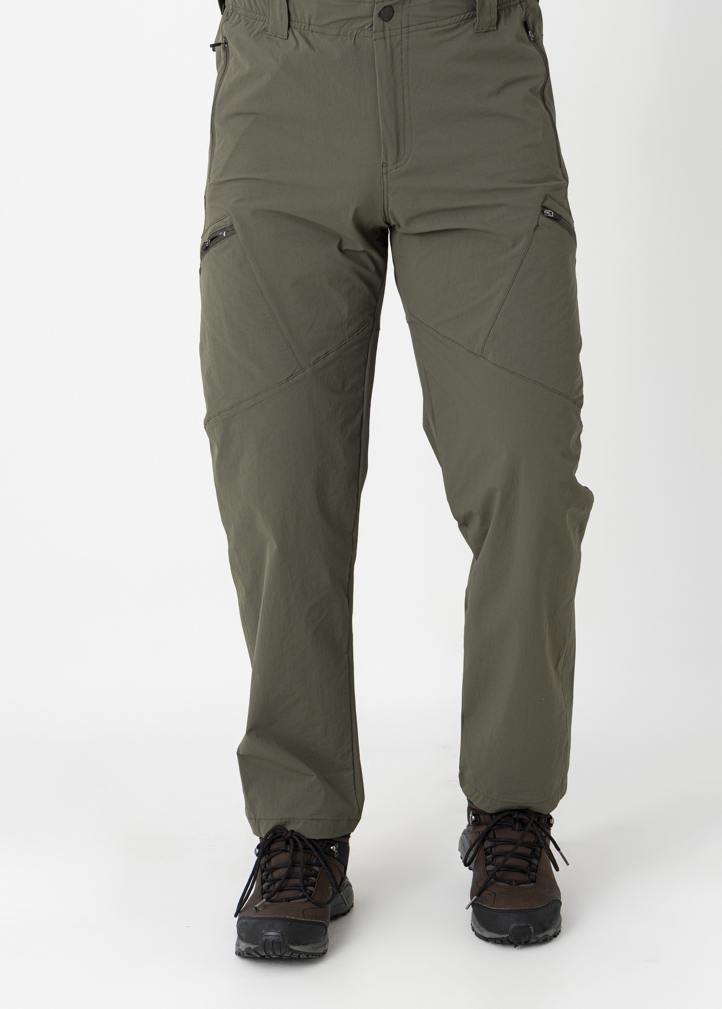 CROZWİSE OUTDOOR DÜZ ERKEK PANTOLON HAKİ