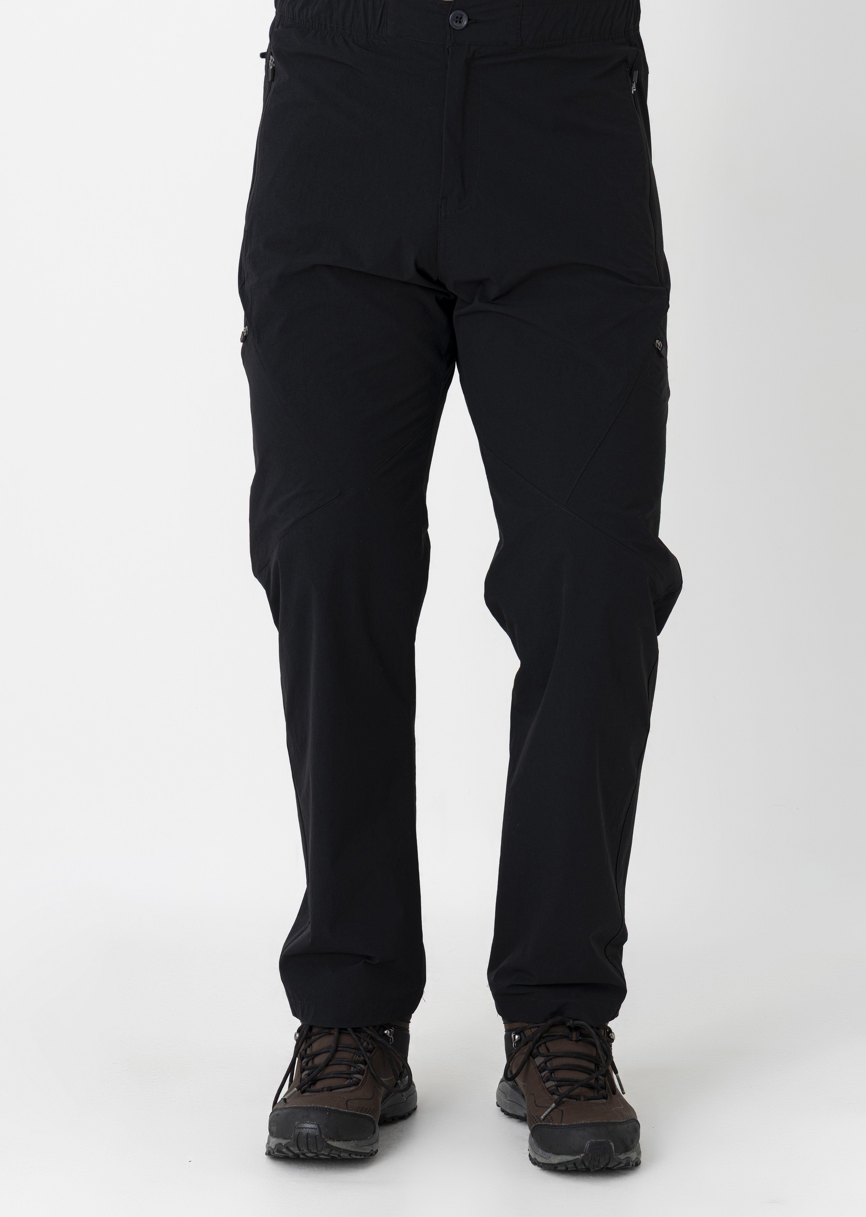 CROZWİSE OUTDOOR DÜZ ERKEK PANTOLON SİYAH