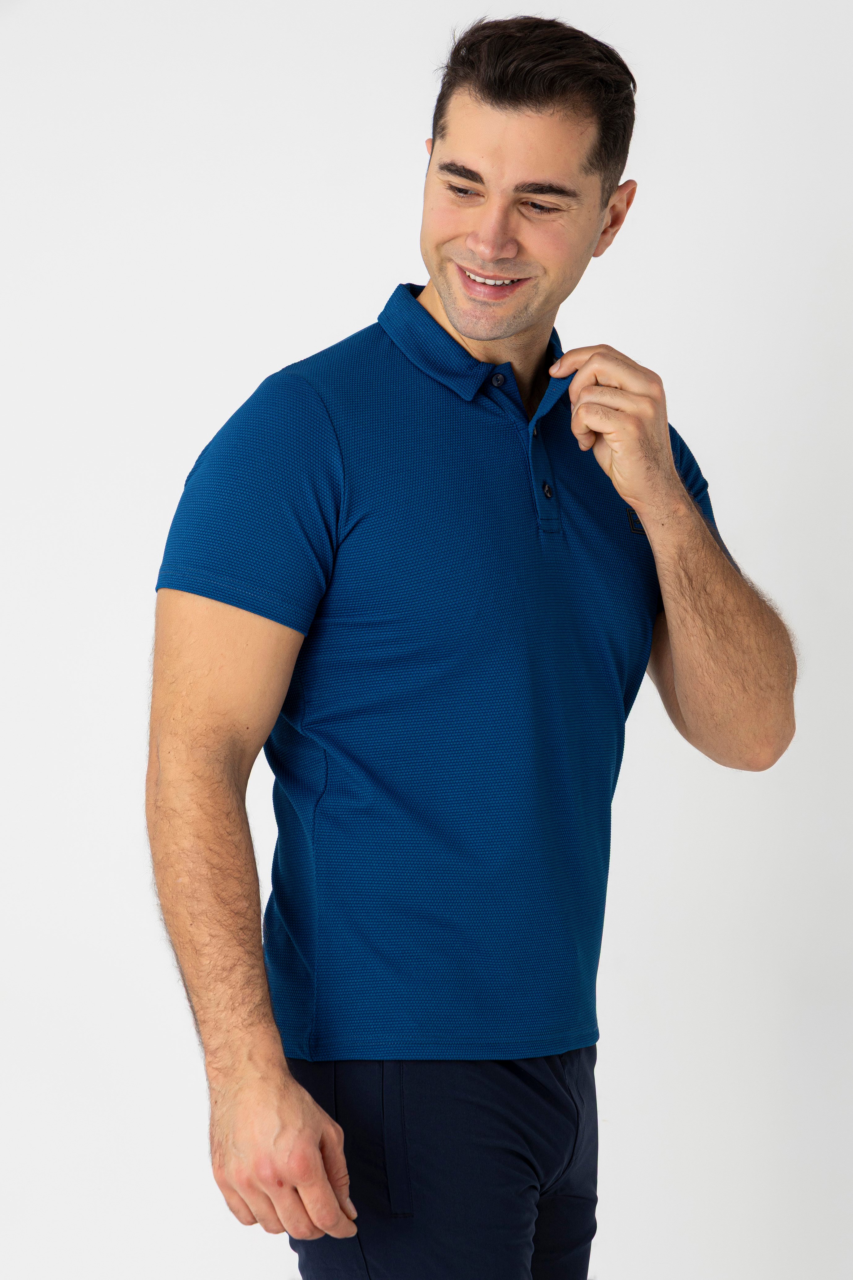 CROZWİSE WAFFLE POLO YAKA T.SHİRT