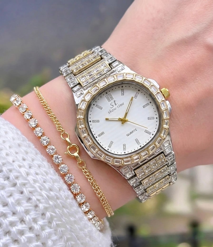 EŞREF TAŞLI PATEK | SARI-BEYAZ ST113