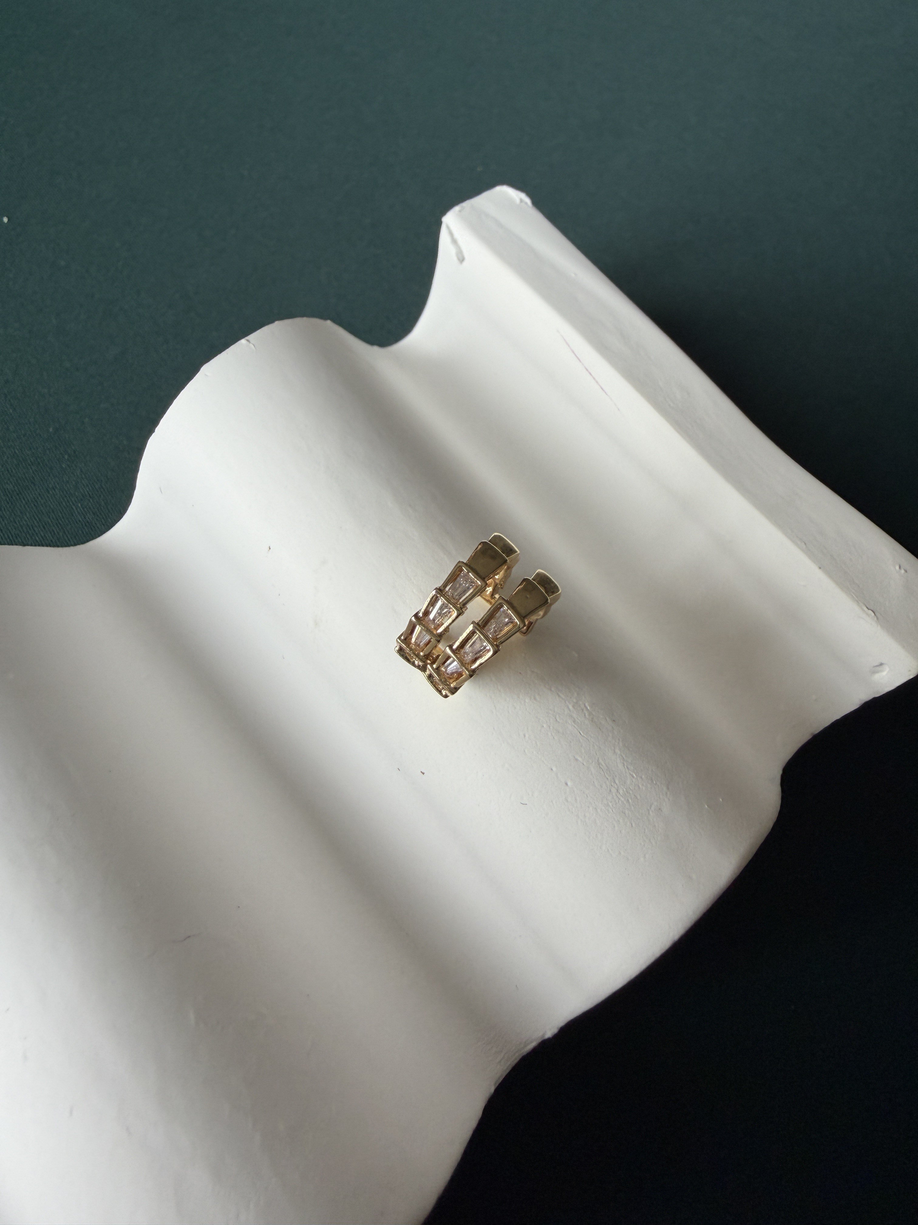 Gold Eklem Küpe