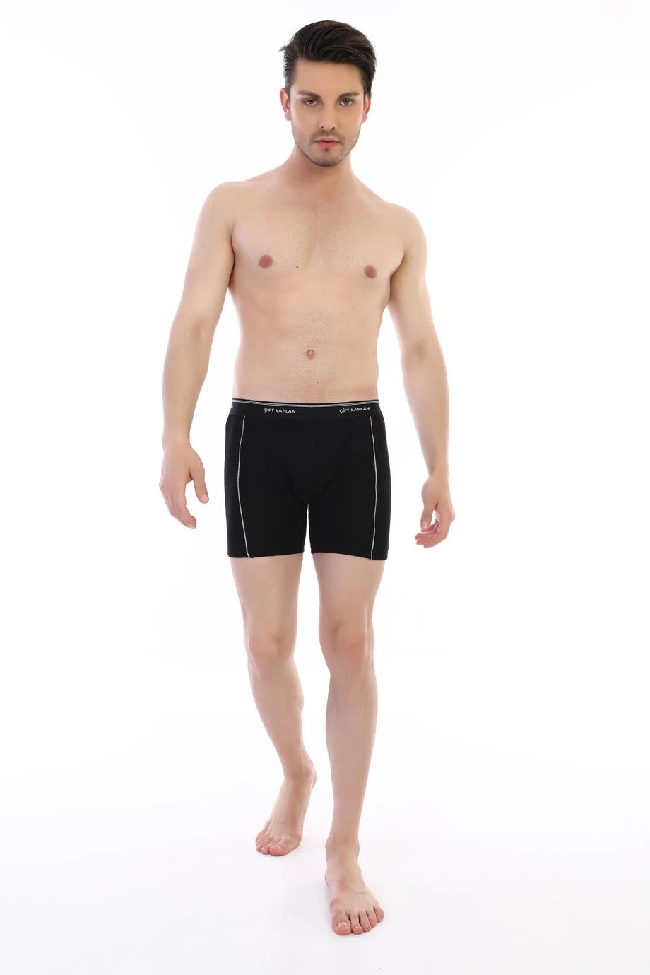 Çift Kaplan 880 Elastanlı Erkek Boxer