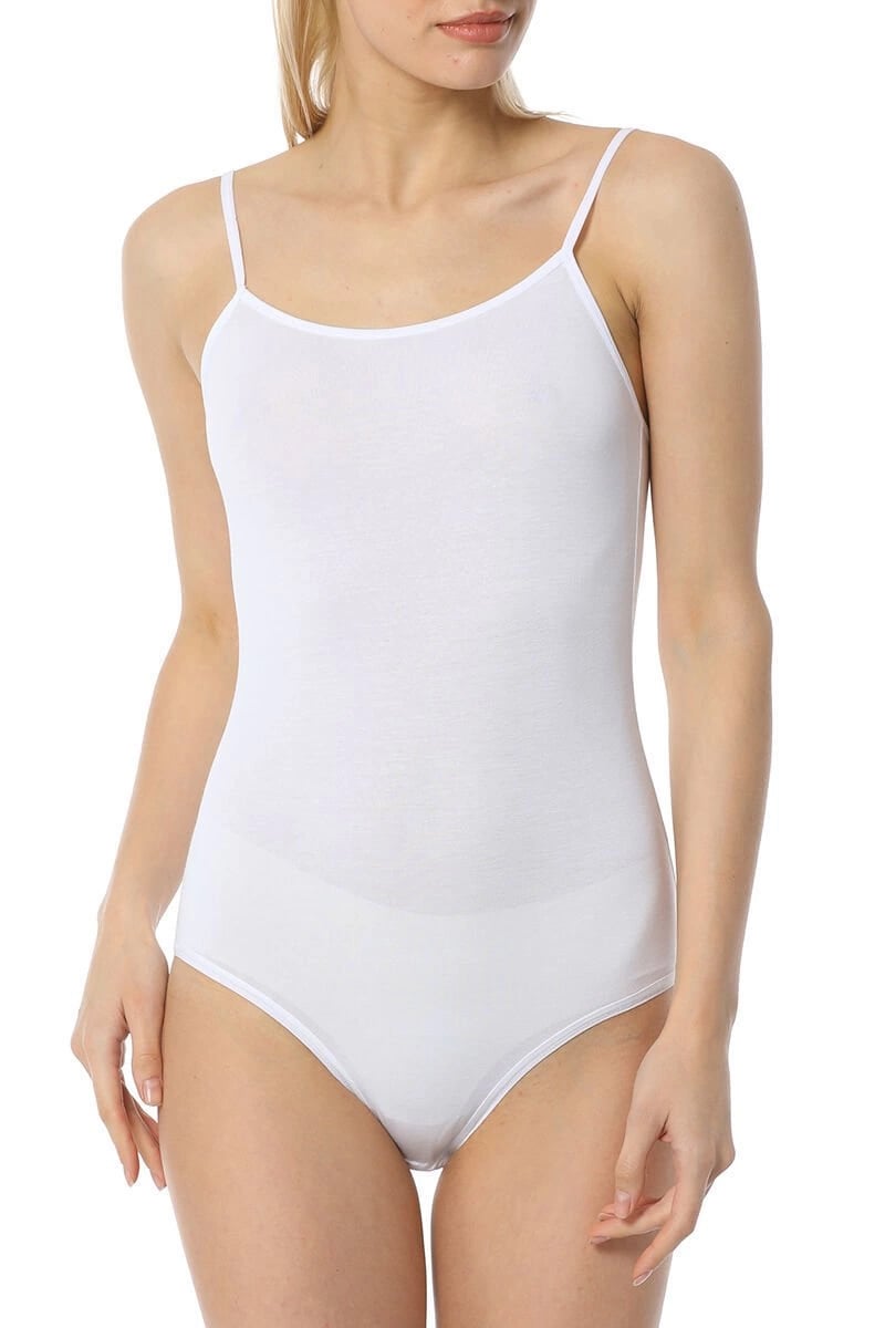 Imer 9251 Bayan İnce Askılı Çıtçıtlı Body