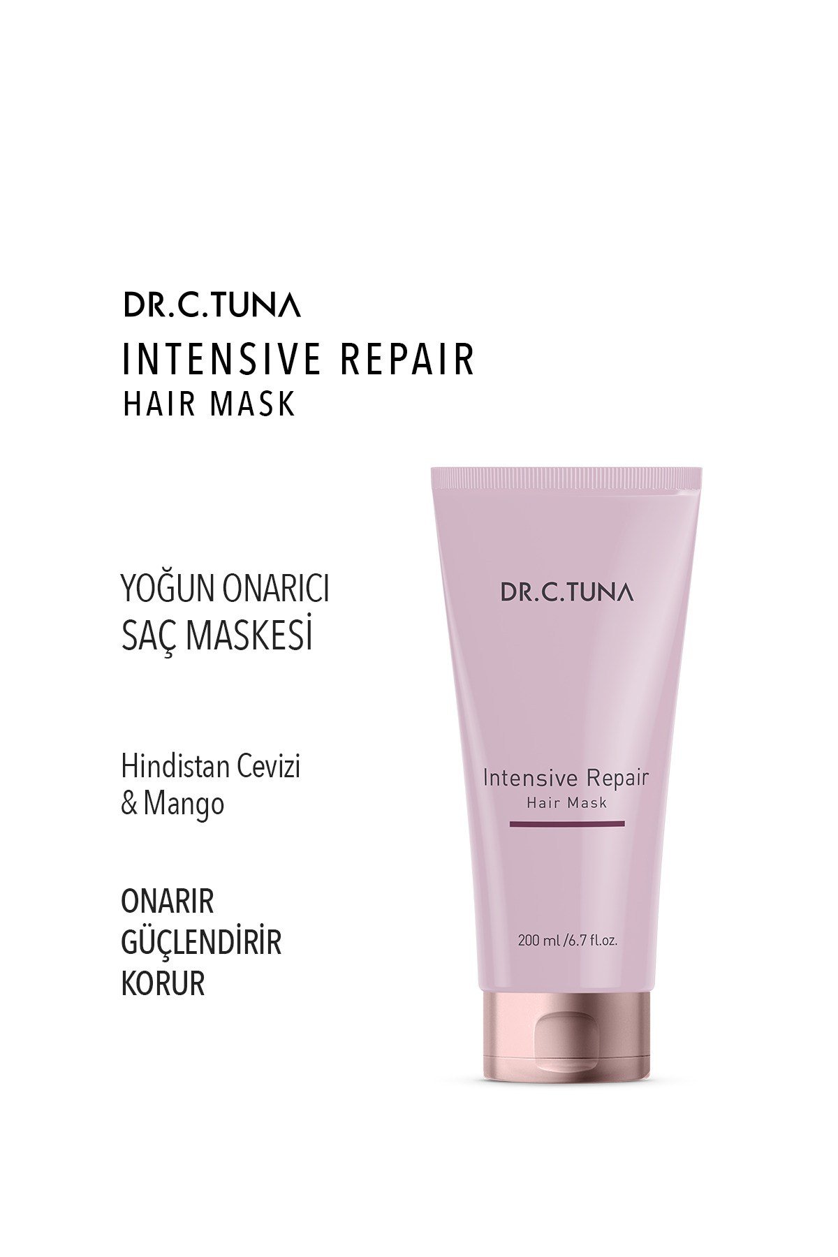 Dr. C .tuna Yoğun Onarıcı Saç Maskesi 200 ml