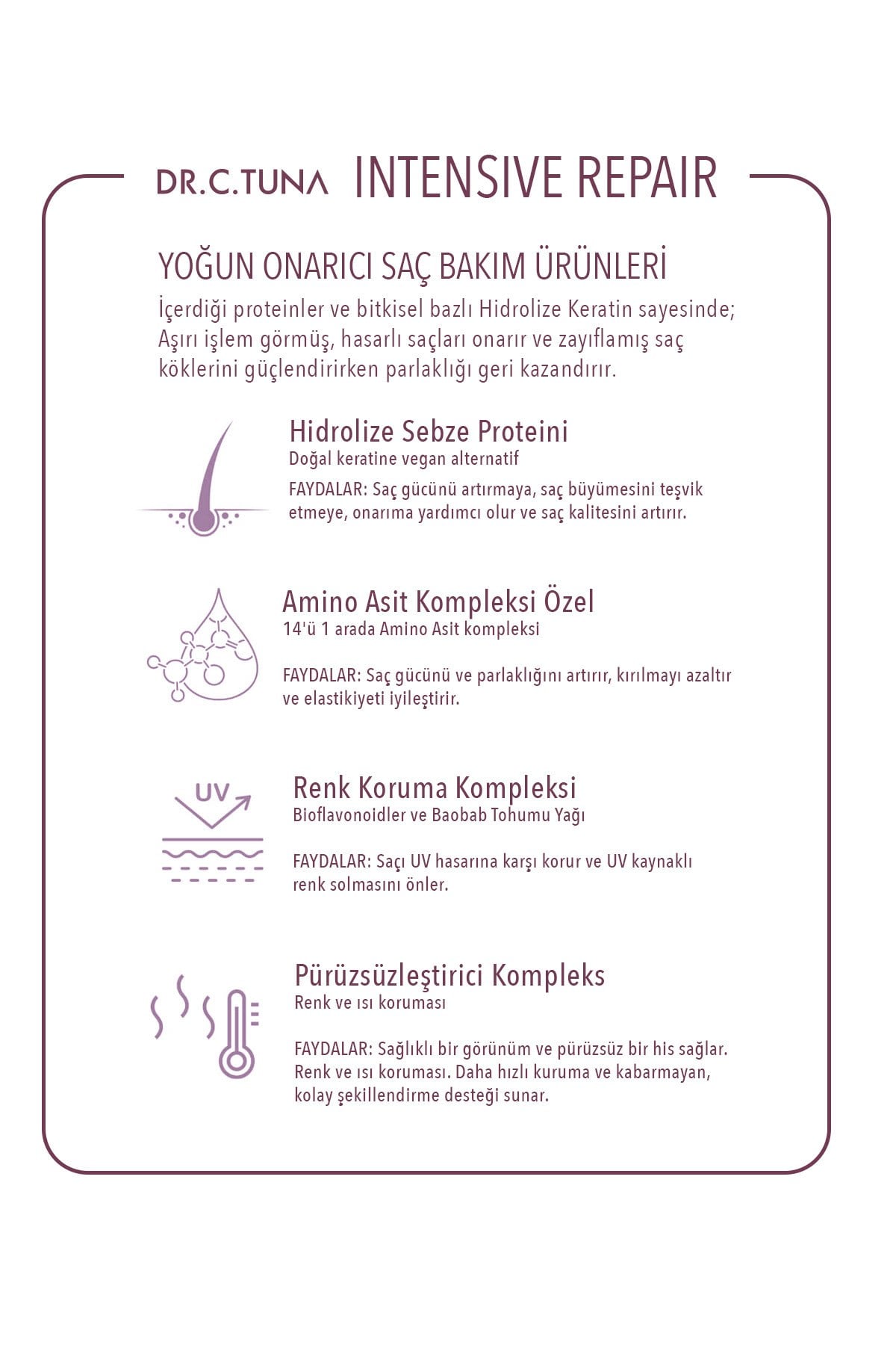 Dr.c.tuna Yoğun Onarıcı Şampuan 225 Ml