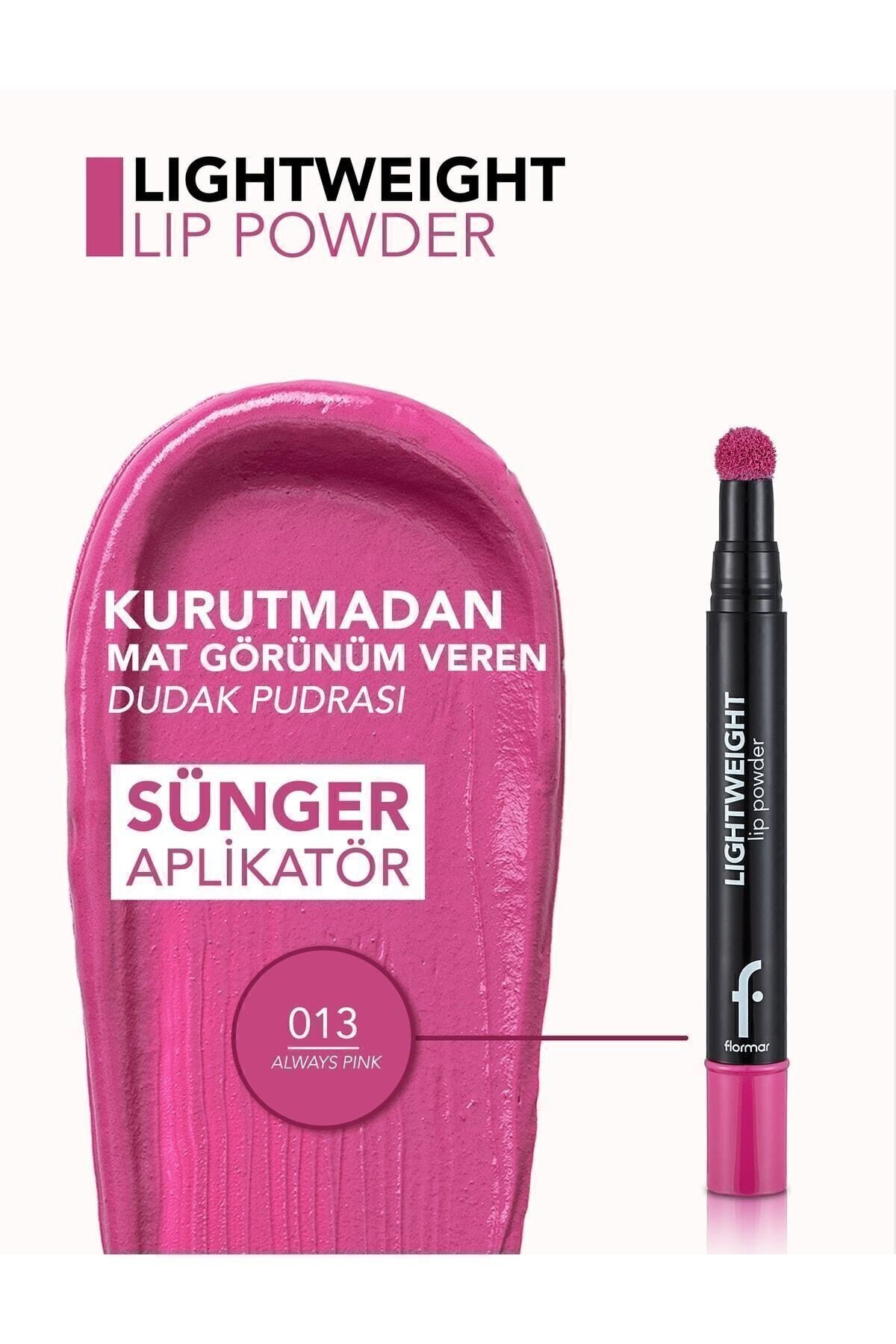 Lightweight Yarı Transparan & Mat Bitişli Nemlendirici Dudak Pudrası