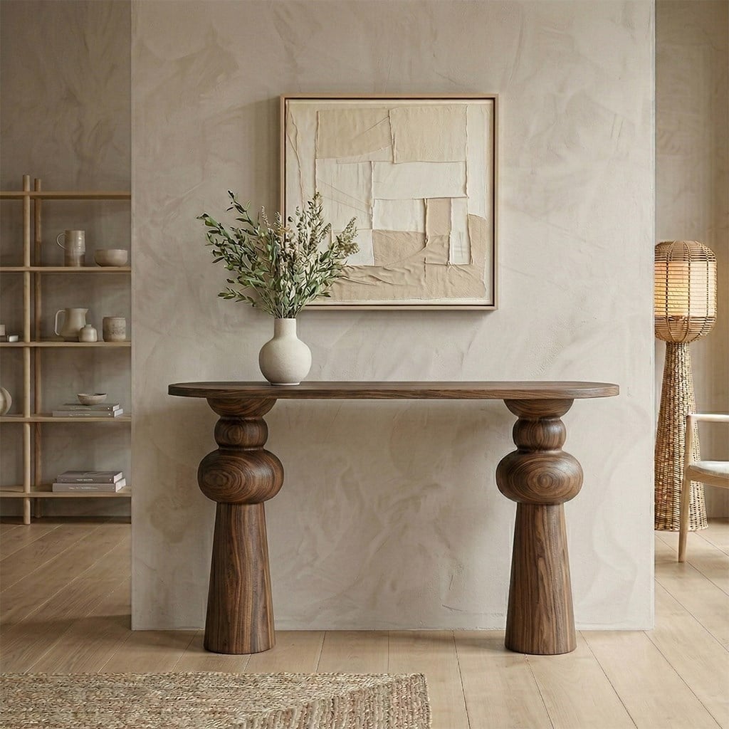 Valoura Kahve Ahşap Dresuar– Deco102