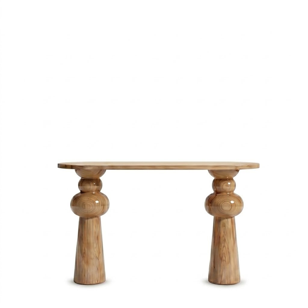 Valoura Naturel Ahşap Dresuar– Deco102