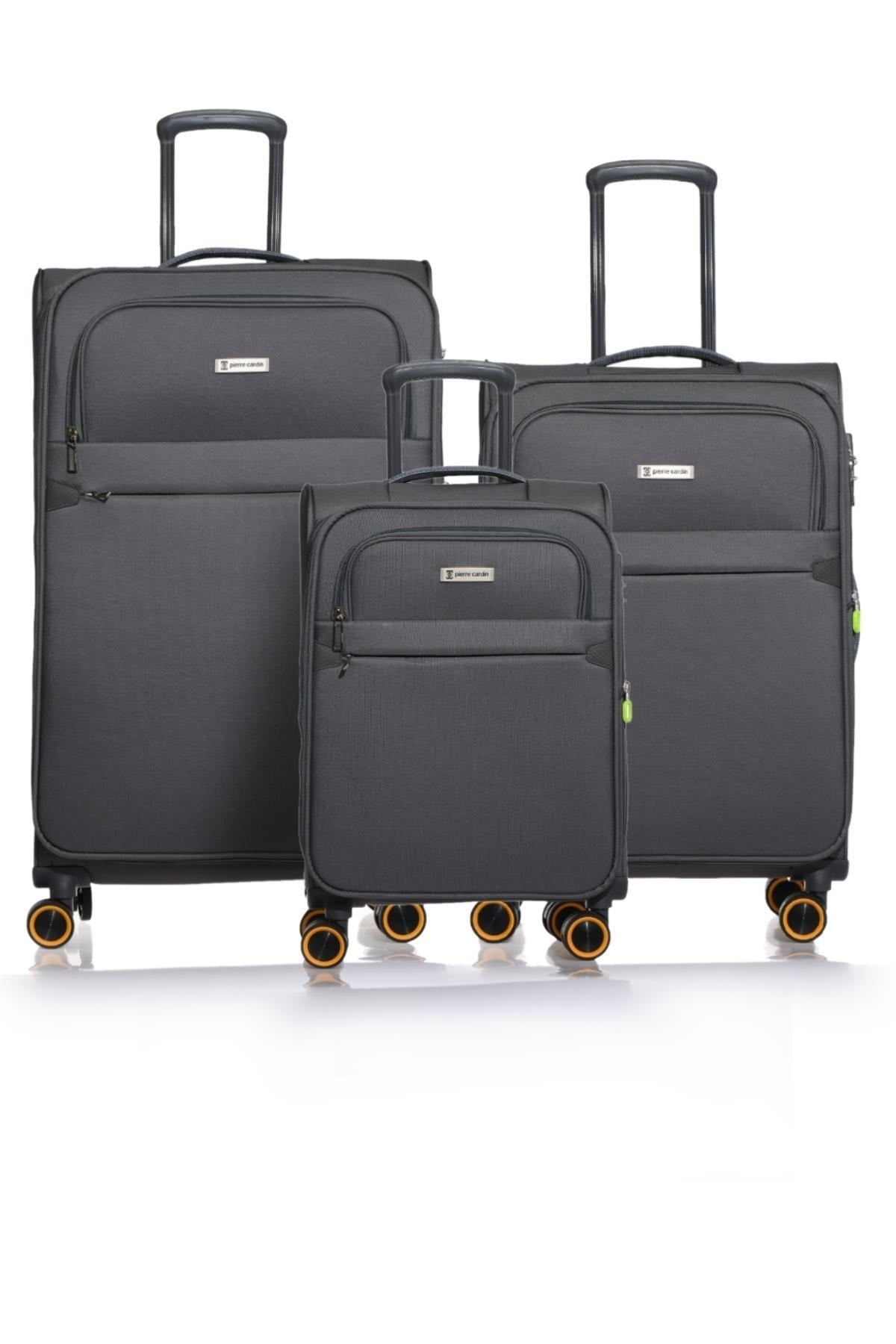 04pc6000-set Antrasit Unisex 3 Lü Set Bavul