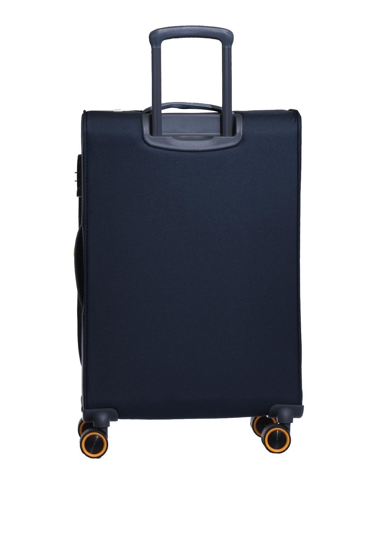 04pc6000-set Lacivert Unisex 3 Lü Set Bavul