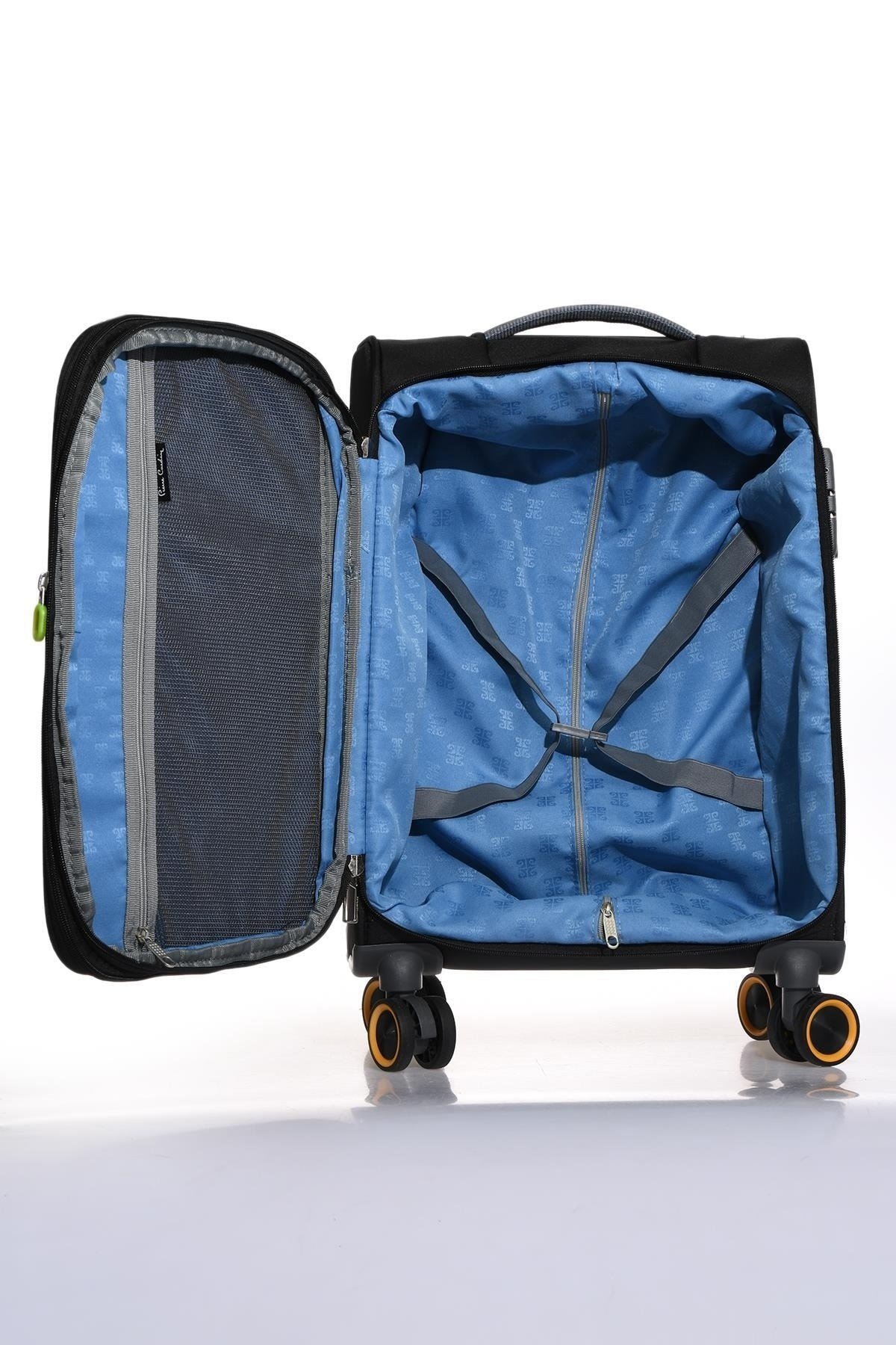 04pc6000-set Siyah Unisex 3 Lü Set Bavul